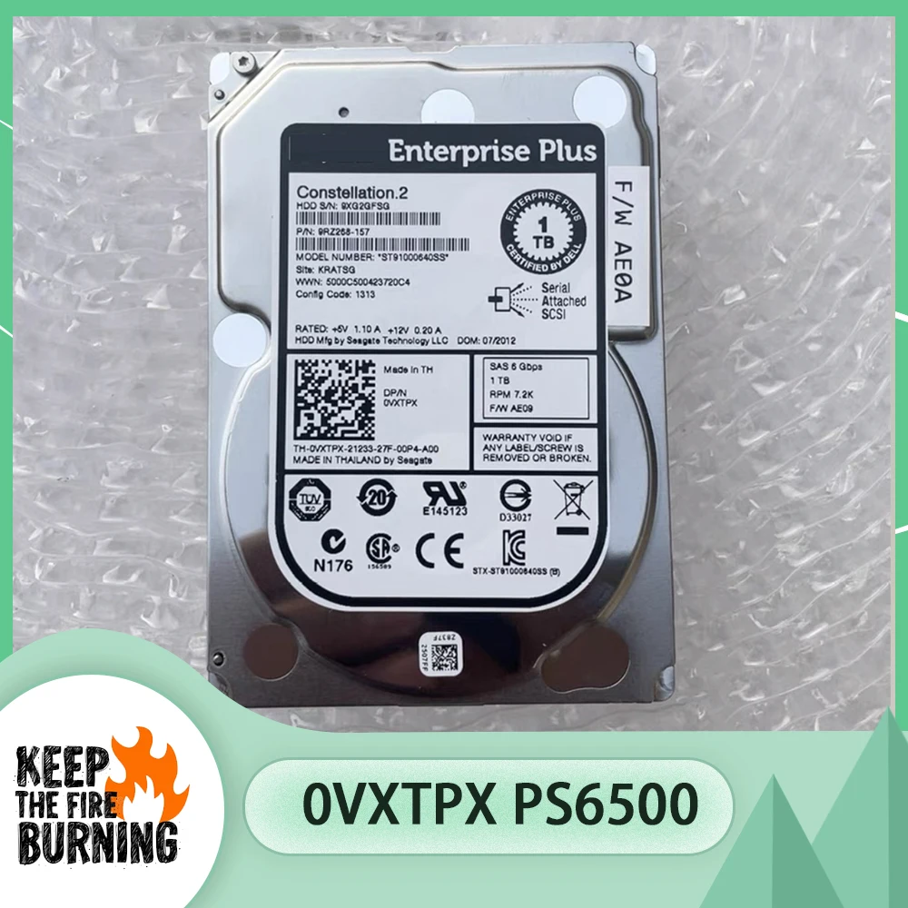 Жесткий диск для DELL 0VXTPX PS6500 PS6510 PS6210X 1 ТБ 1T SAS 2,5 дюйма EQ Жесткий диск
Жесткий диск для DELL 0VXTPX PS6500 PS6510 PS6210X 1 ТБ 1T SAS 2,5 дюйма EQ Жесткий диск