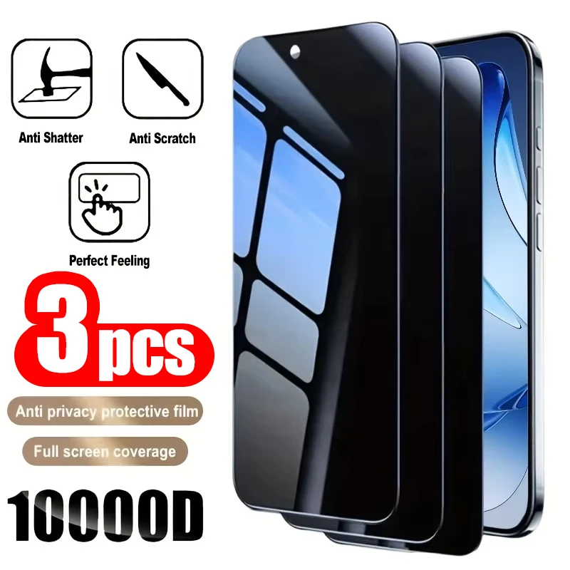 3Pcs Privacy Screen Protector For Samsung A16 A17 5G A15 A14 A13 A12 A10 A07 A06 A05 A04E A03 A02 Anti Spy Tempered Glass Film
3Pcs Privacy Screen Protector For Samsung A16 A17 5G A15 A14 A13 A12 A10 A07 A06 A05 A04E A03 A02 Anti Spy Tempered Glass Film