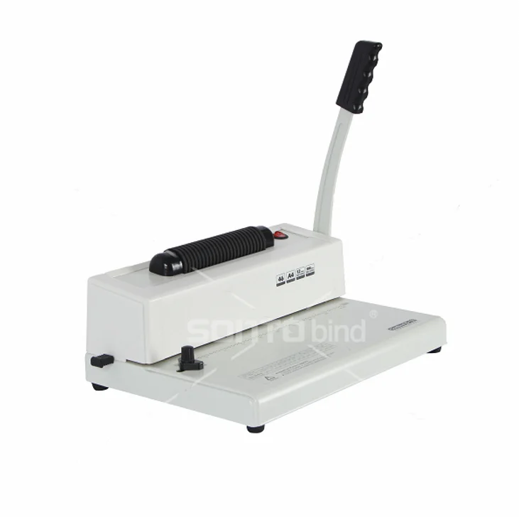 Простая в эксплуатации машина для перфорации бумаги формата А4 и переплета спиральной катушки
Простая в эксплуатации машина для перфорации бумаги формата А4 и переплета спиральной катушки