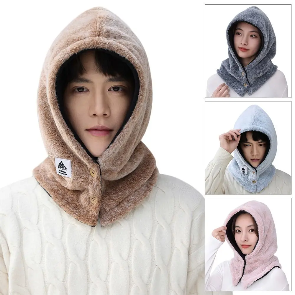 Fashion Plush Winter Integrated Cap Scarf Warm Windproof Beanie Hat Scarf Ear Protection Soft Scarf Set Hooded Cycling
Fashion Plush Winter Integrated Cap Scarf Warm Windproof Beanie Hat Scarf Ear Protection Soft Scarf Set Hooded Cycling