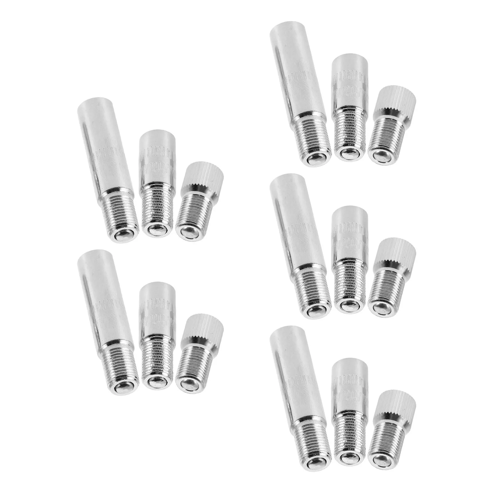 15Pcs Tire Valve Stem Extenders Copper 19 27 39Mm Screw-on Universal Car Motorcycle Truck Valve Caps Stem Extension Kit
15Pcs Tire Valve Stem Extenders Copper 19 27 39Mm Screw-on Universal Car Motorcycle Truck Valve Caps Stem Extension Kit