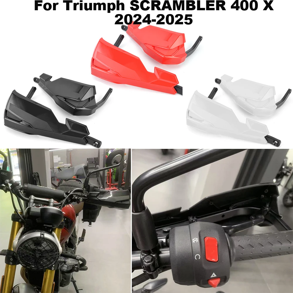 Motorcycle Hand Guards Handle Protector For Triumph SCRAMBLER 400 X 2024-2025 Handguard Handlebar Protection
Motorcycle Hand Guards Handle Protector For Triumph SCRAMBLER 400 X 2024-2025 Handguard Handlebar Protection