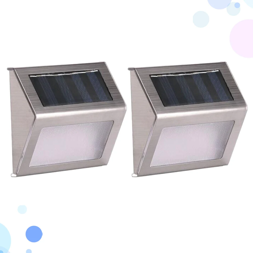 2Pcs Solar LED Wall Light Stair Fence Lamp Rainproof Outdoor Solar Powered Light Lighting Garden Pathway Driveway
2Pcs Solar LED Wall Light Stair Fence Lamp Rainproof Outdoor Solar Powered Light Lighting Garden Pathway Driveway
