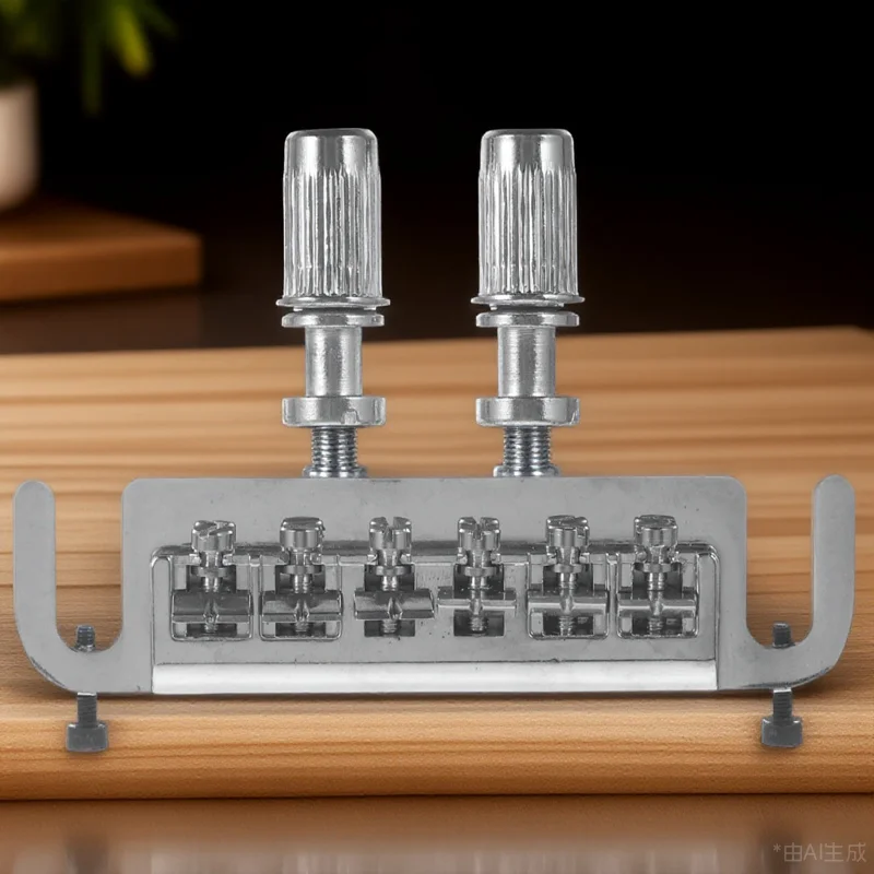 1 Piece Electric Guitar Bridge Kit Chrome Wraparound Saddle Tailpiece Combo for Style Replacement Parts Accessory
1 Piece Electric Guitar Bridge Kit Chrome Wraparound Saddle Tailpiece Combo for Style Replacement Parts Accessory