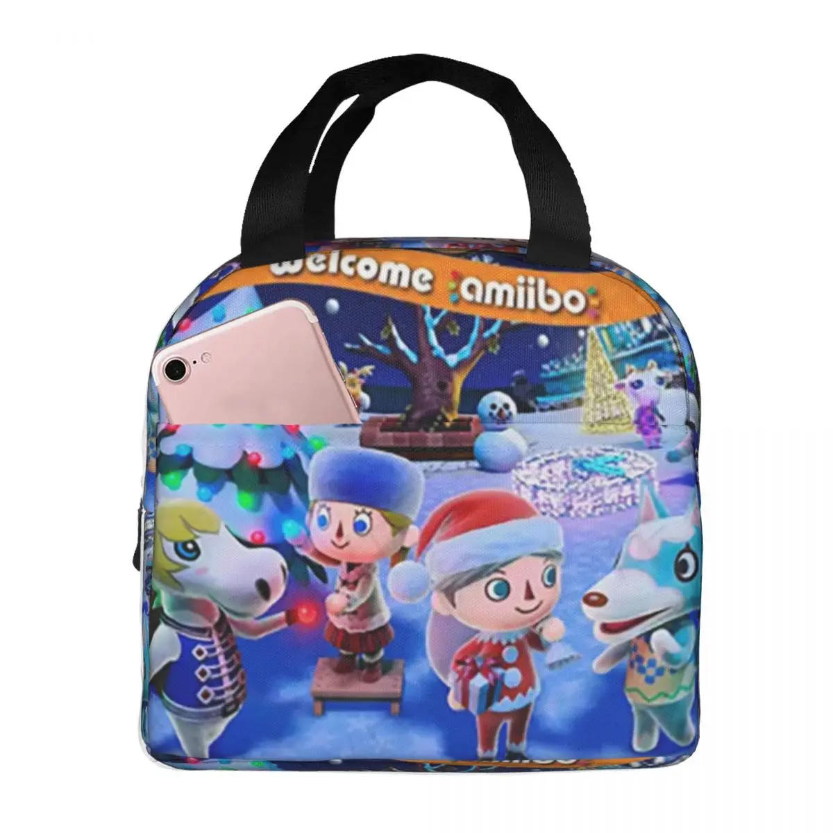 Anime Cartoon Animal Crossings Insulated Lunch Bag for Women Office Cooler Thermal Food Box Tote Portable Lunch Boxes Container
Anime Cartoon Animal Crossings Insulated Lunch Bag for Women Office Cooler Thermal Food Box Tote Portable Lunch Boxes Container