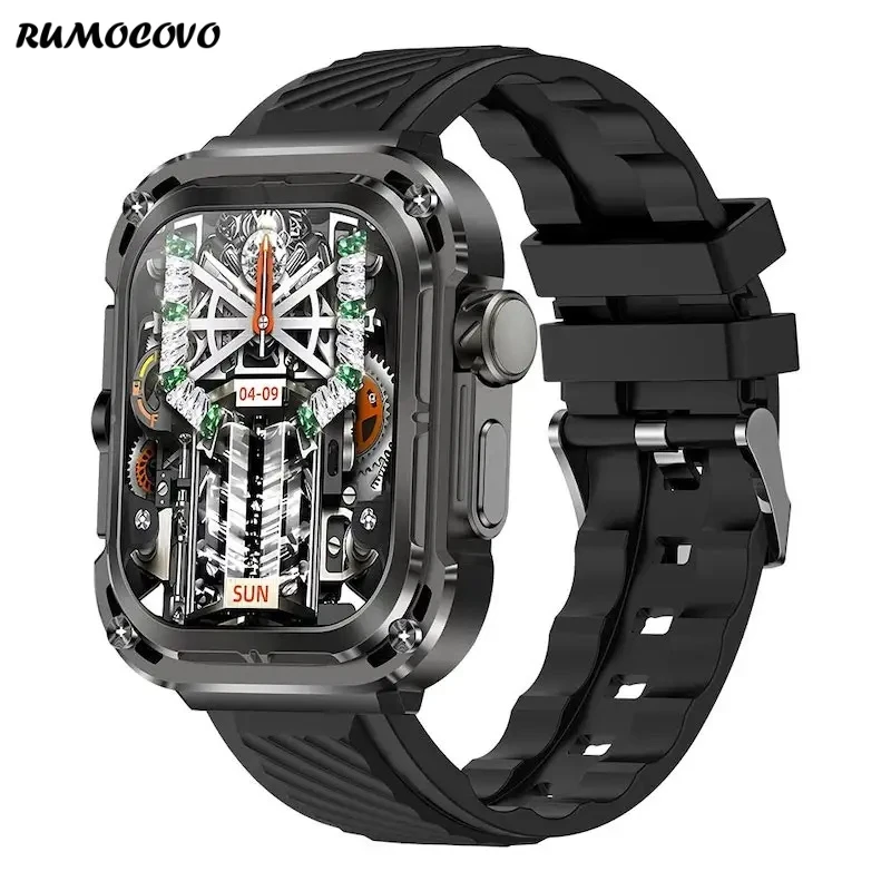 RUMOCOVO® Smart Watch Men Bluetooth Call NFC Heart Rate Blood Pressure Monitoring Outdoor Sport Fitness Tracker Smartwatch
RUMOCOVO® Smart Watch Men Bluetooth Call NFC Heart Rate Blood Pressure Monitoring Outdoor Sport Fitness Tracker Smartwatch