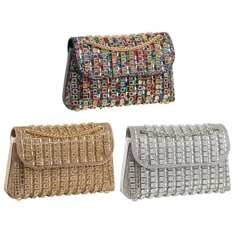 H3CB Rhinestones Clutch Purse Sparkling Evening Handbag for Women,Chain Crossbody Shoulder Bags
H3CB Rhinestones Clutch Purse Sparkling Evening Handbag for Women,Chain Crossbody Shoulder Bags