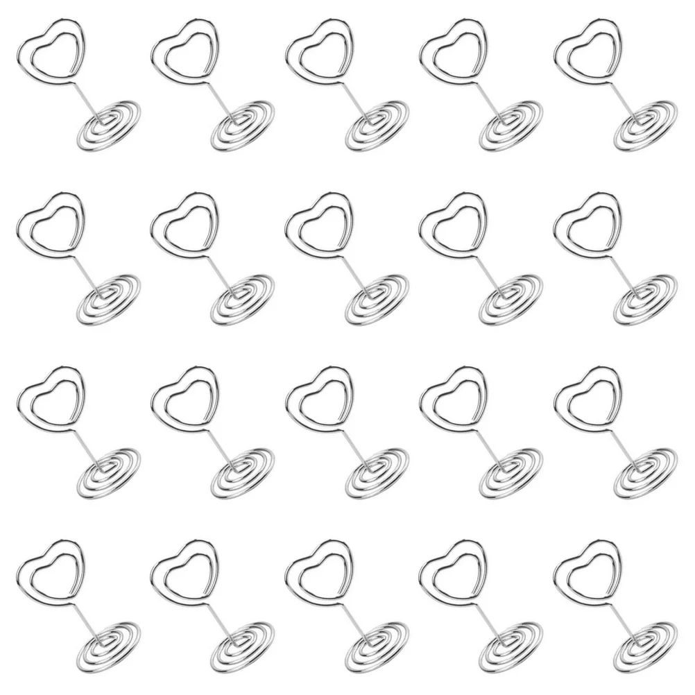 20pcs Heart Shaped Metal Stand Card Holders Memo Clips 50mm Rose Gold Table Number Picture Display Paper Note Holder
20pcs Heart Shaped Metal Stand Card Holders Memo Clips 50mm Rose Gold Table Number Picture Display Paper Note Holder