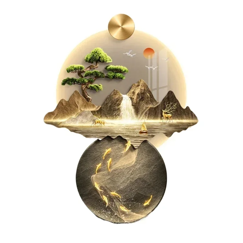 New Chinese Style Hanging Decorations for Corridor Aisle Wall Decoration Upscale Stereoscopic Homestay Room Decoration Wall
New Chinese Style Hanging Decorations for Corridor Aisle Wall Decoration Upscale Stereoscopic Homestay Room Decoration Wall