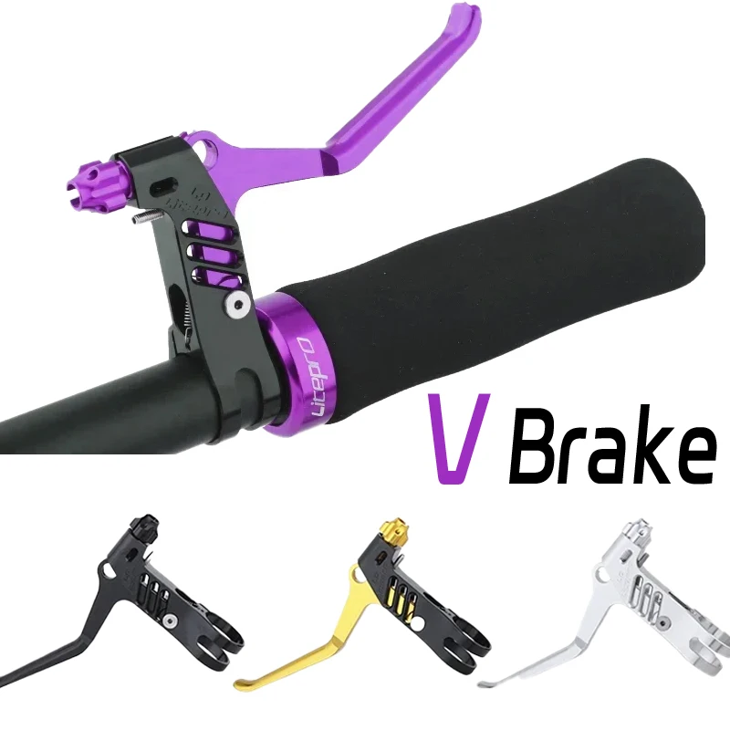 V Brake Lever Ultralight Double Brake Lever Bicycle Brake Handle CNC Purple Lever for Brompton Bmx Shimano Magura Tektro
V Brake Lever Ultralight Double Brake Lever Bicycle Brake Handle CNC Purple Lever for Brompton Bmx Shimano Magura Tektro