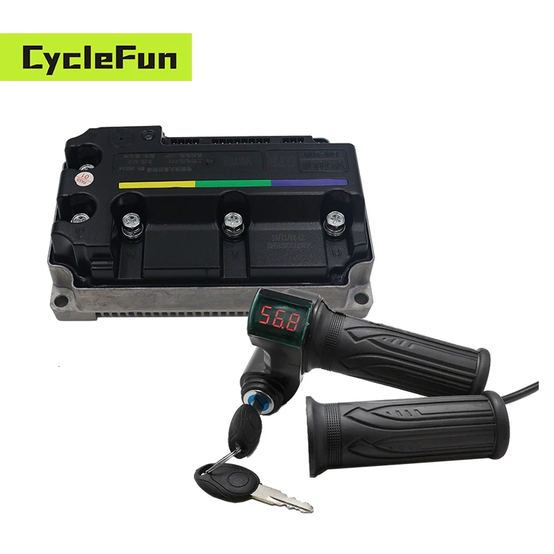 Votol EM100 GTR Controller Boost 150A Phase 450A For PMSM QS Electric Mid Drive Motor Wheel Hub Motor
Votol EM100 GTR Controller Boost 150A Phase 450A For PMSM QS Electric Mid Drive Motor Wheel Hub Motor