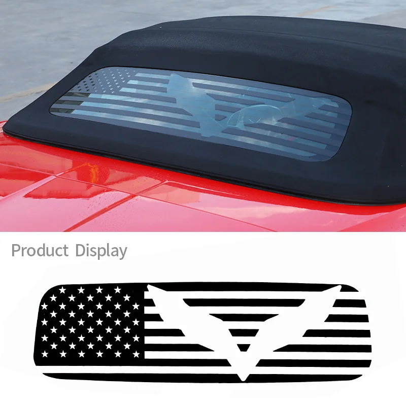 1 шт., декоративная наклейка на заднее стекло автомобиля, подходит для Chevrolet Corvette C7 2014-2019
1 шт., декоративная наклейка на заднее стекло автомобиля, подходит для Chevrolet Corvette C7 2014-2019