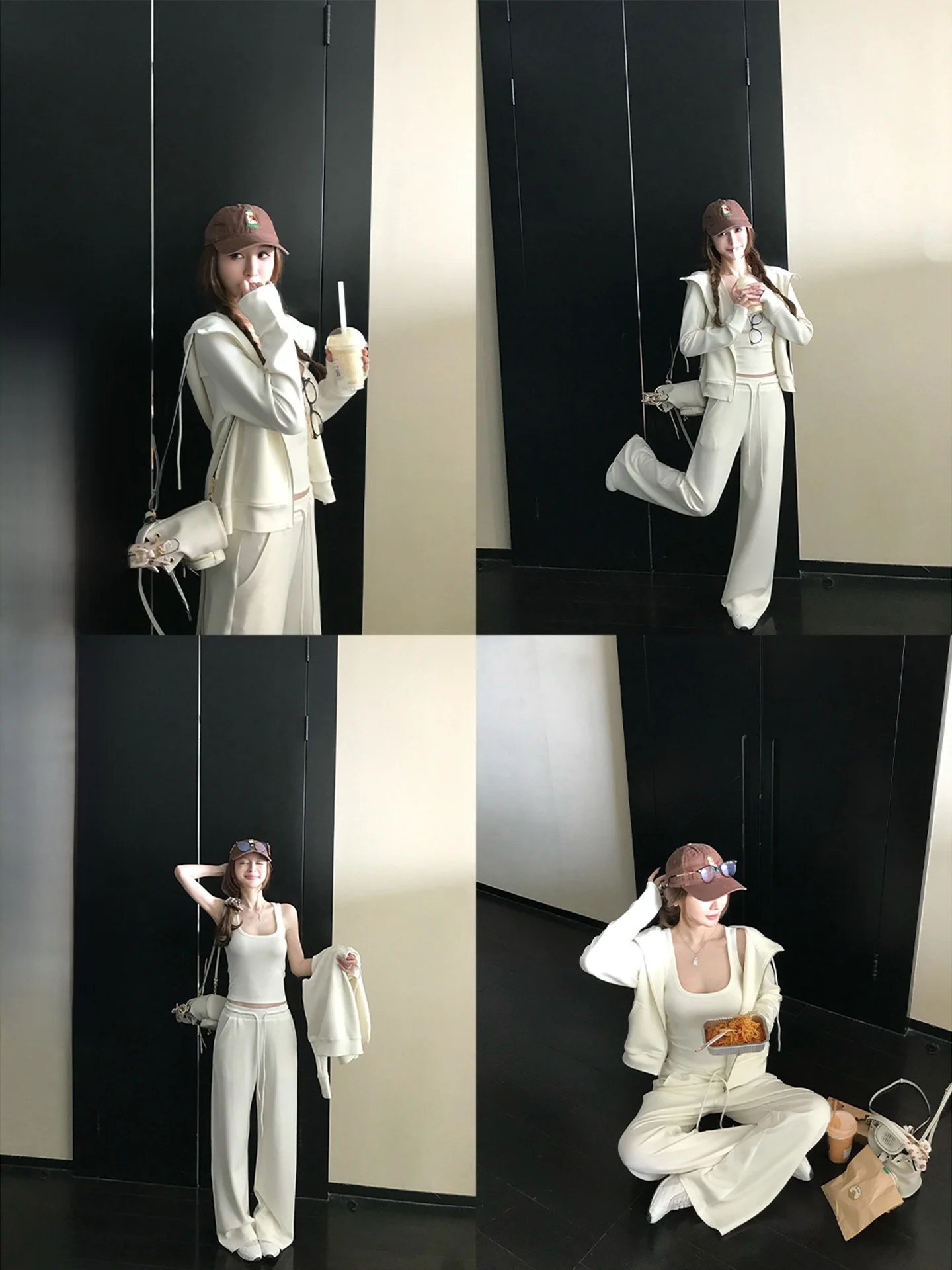 Skk Store Lu Series Paper Person Set Women's Soft Double-sided Wool Modal Sweatshirt Three-piece Set Spring Summer
Skk Store Lu Series Paper Person Set Women's Soft Double-sided Wool Modal Sweatshirt Three-piece Set Spring Summer