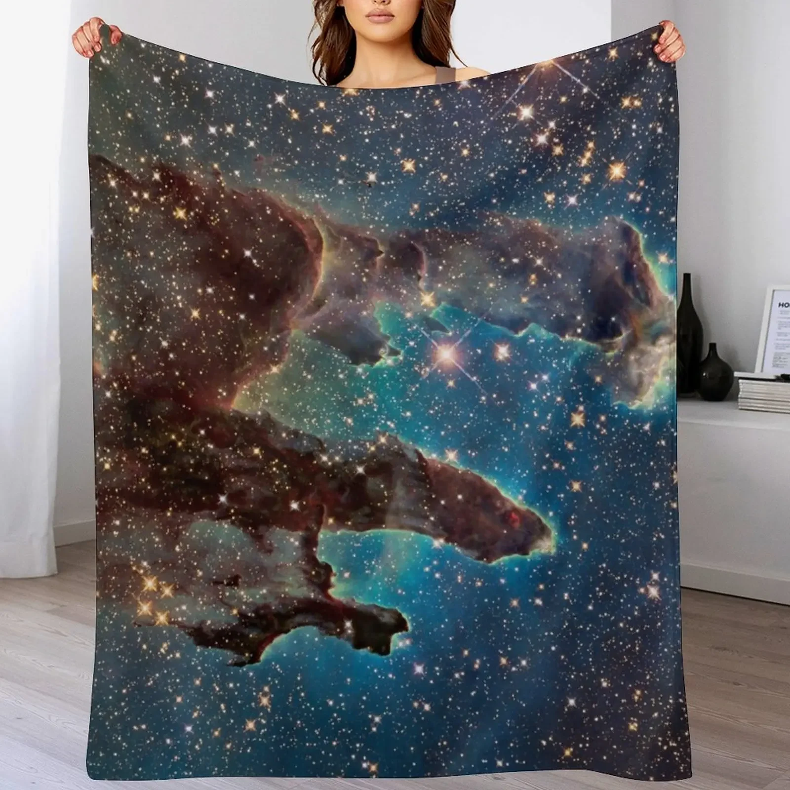 Pillars of creation - Eagle Nebula Throw Blanket Anti Shedding Soft Fuzzy Blanket for Home
Pillars of creation - Eagle Nebula Throw Blanket Anti Shedding Soft Fuzzy Blanket for Home