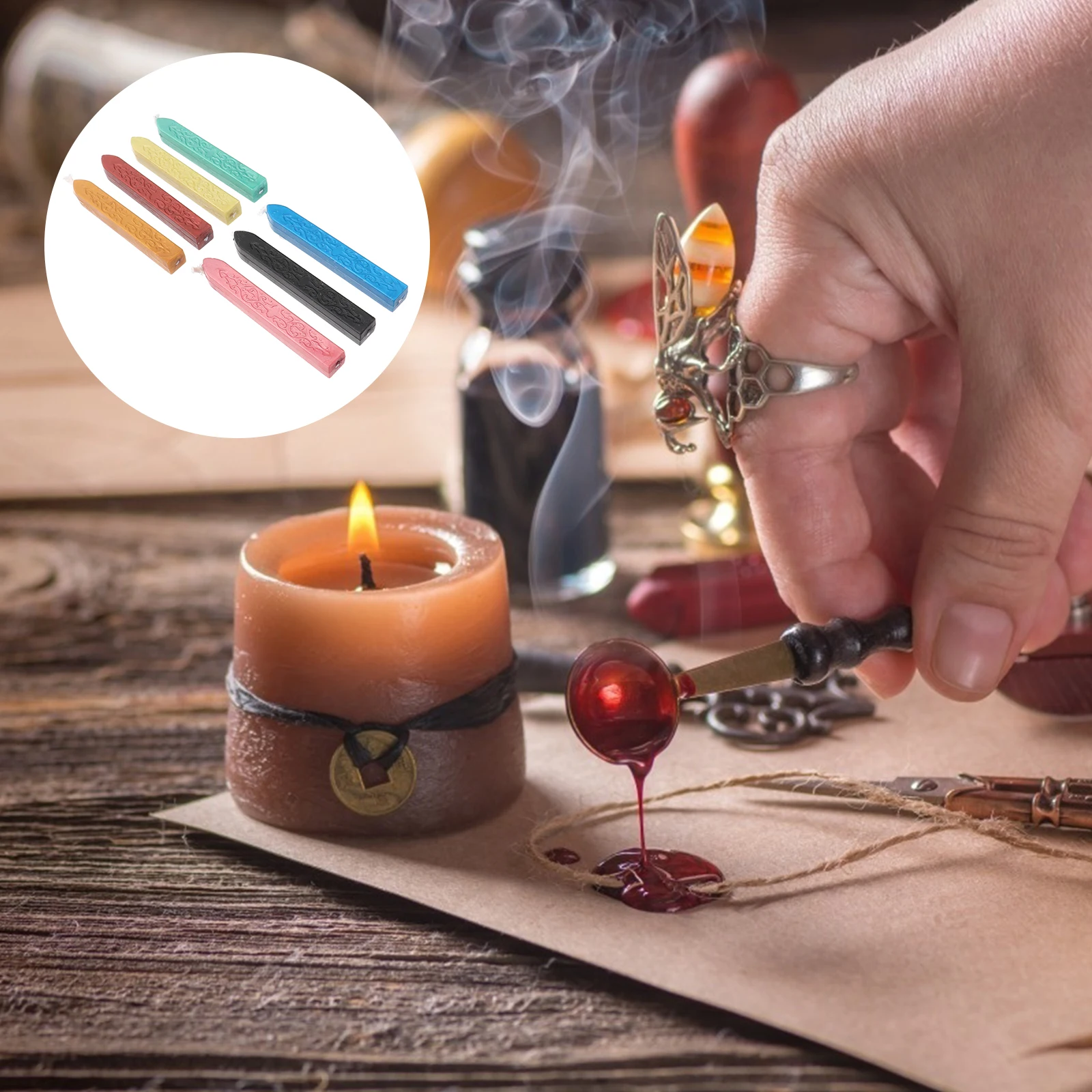 7 pcs Sealing Style Wick For Envelope Parcel Invitation Decoration Handmade Personalized Sealing Sticks
7 pcs Sealing Style Wick For Envelope Parcel Invitation Decoration Handmade Personalized Sealing Sticks