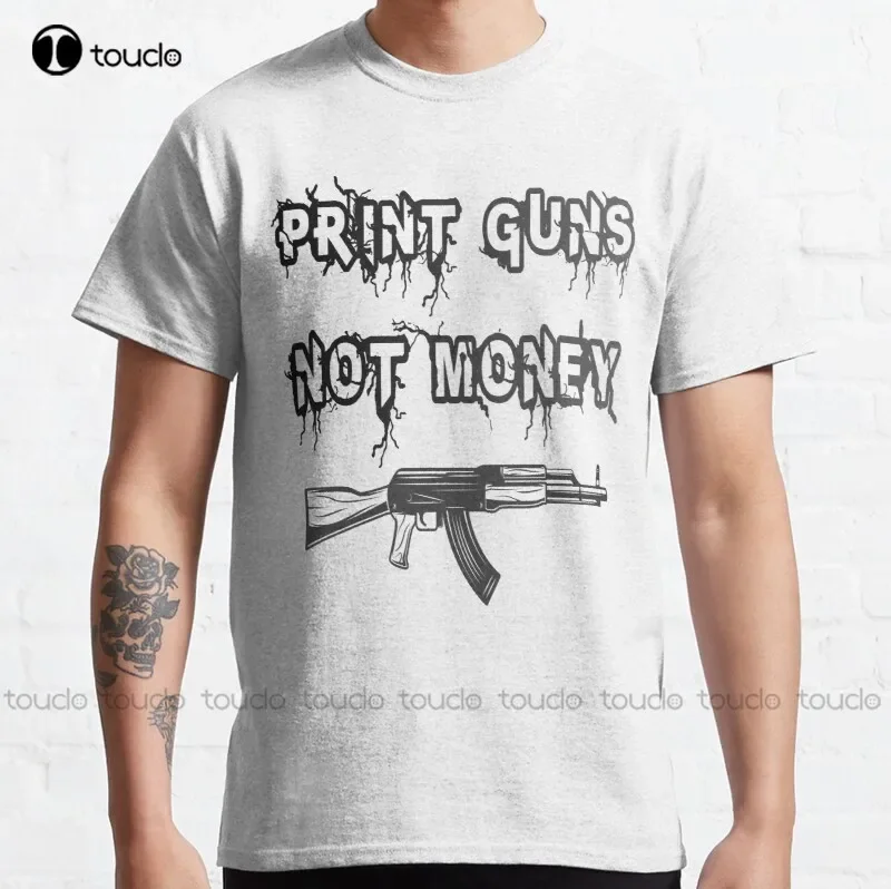 Новая классическая футболка с принтом Guns Not Money 1, рубашки с мышцами для женщин, хлопковые Xs-5XL, модная забавная уличная одежда унисекс в стиле Харадзюку
Новая классическая футболка с принтом Guns Not Money 1, рубашки с мышцами для женщин, хлопковые Xs-5XL, модная забавная уличная одежда унисекс в стиле Харадзюку