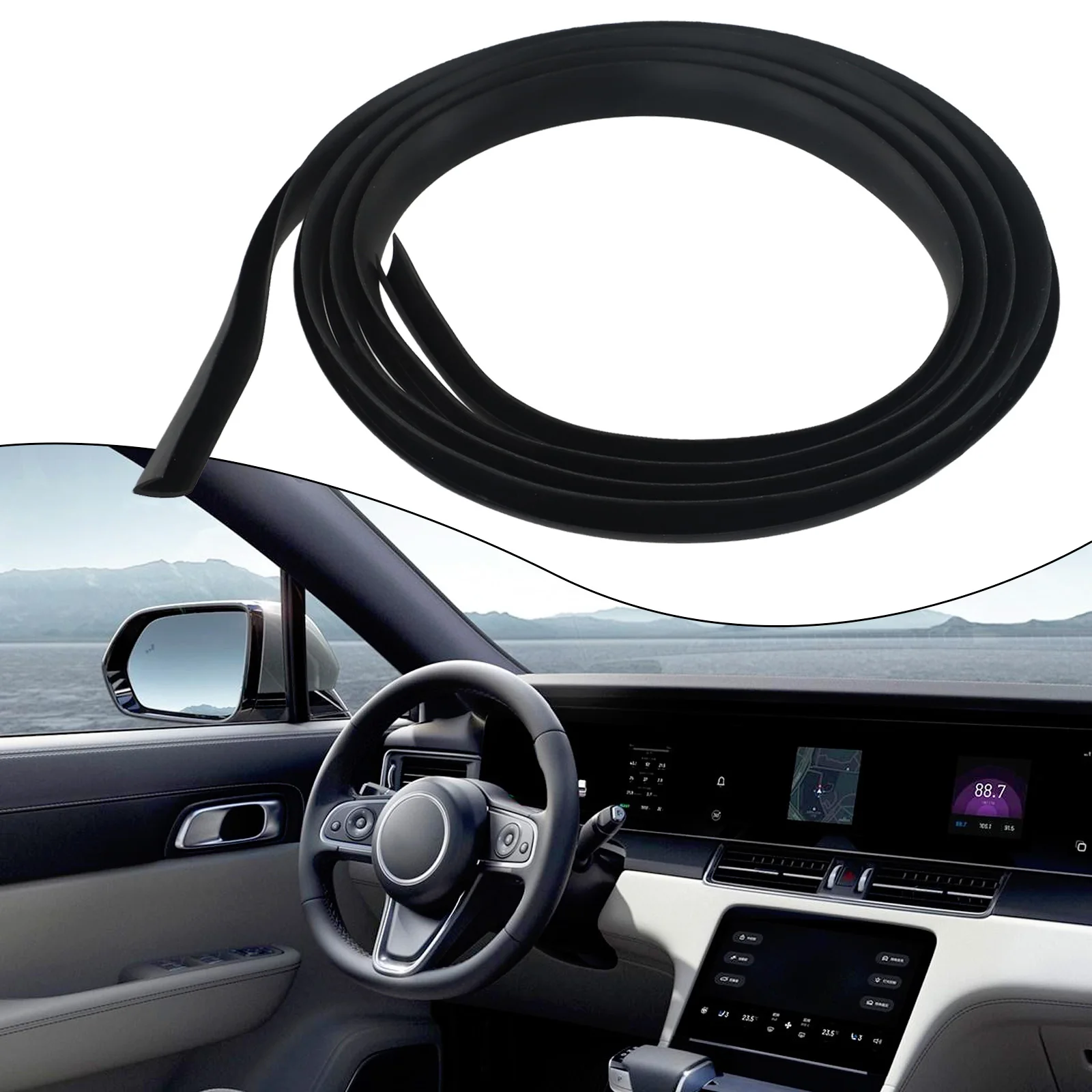 Car For Window Seal Strip Noise Insulation and Waterproof Rubber Gap Filler for Enhanced Driving Comfort and Protection
Car For Window Seal Strip Noise Insulation and Waterproof Rubber Gap Filler for Enhanced Driving Comfort and Protection