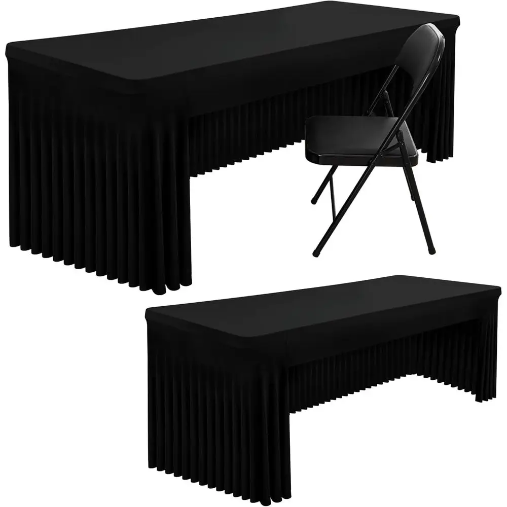 2 Pack Spx Open Back Tablecloth,Elastic itted Stretch Tablecloth or 6T RecTables,Waterproo Washable Table Cover Skirt or Wedding
2 Pack Spx Open Back Tablecloth,Elastic itted Stretch Tablecloth or 6T RecTables,Waterproo Washable Table Cover Skirt or Wedding