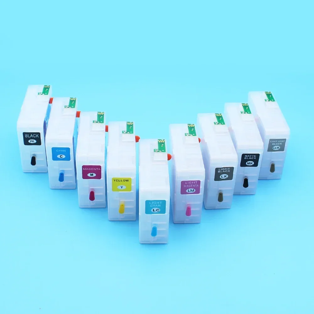 3880 Printer Ink Cartridges 80ML Empty Cartridge for Epson Stylus Pro 3800 3880 Printer with Auto Reset Chip Sensor ARC Parts 
3880 Printer Ink Cartridges 80ML Empty Cartridge for Epson Stylus Pro 3800 3880 Printer with Auto Reset Chip Sensor ARC Parts