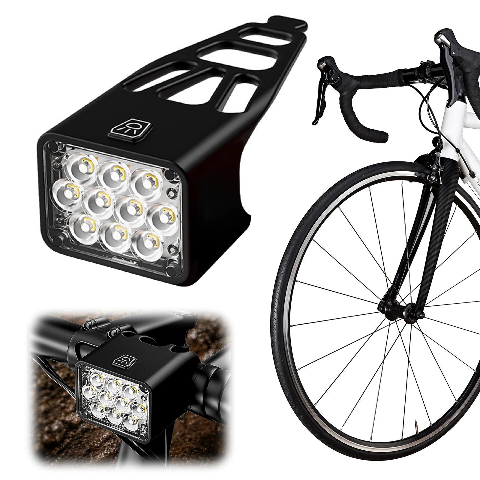 ABS Bicycle Headlight Waterproof Front & Rear Taillight Set Type-C Rechangable Mini Bike LED Light for Night Riding Bicycle
ABS Bicycle Headlight Waterproof Front & Rear Taillight Set Type-C Rechangable Mini Bike LED Light for Night Riding Bicycle