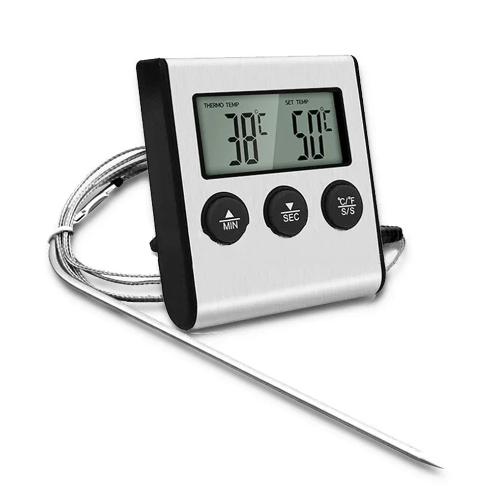 C To C Plastic Shell Temperature Digital Cooking Thermometer Accuracy Digital Cooking Function Probe Thermometer
C To C Plastic Shell Temperature Digital Cooking Thermometer Accuracy Digital Cooking Function Probe Thermometer