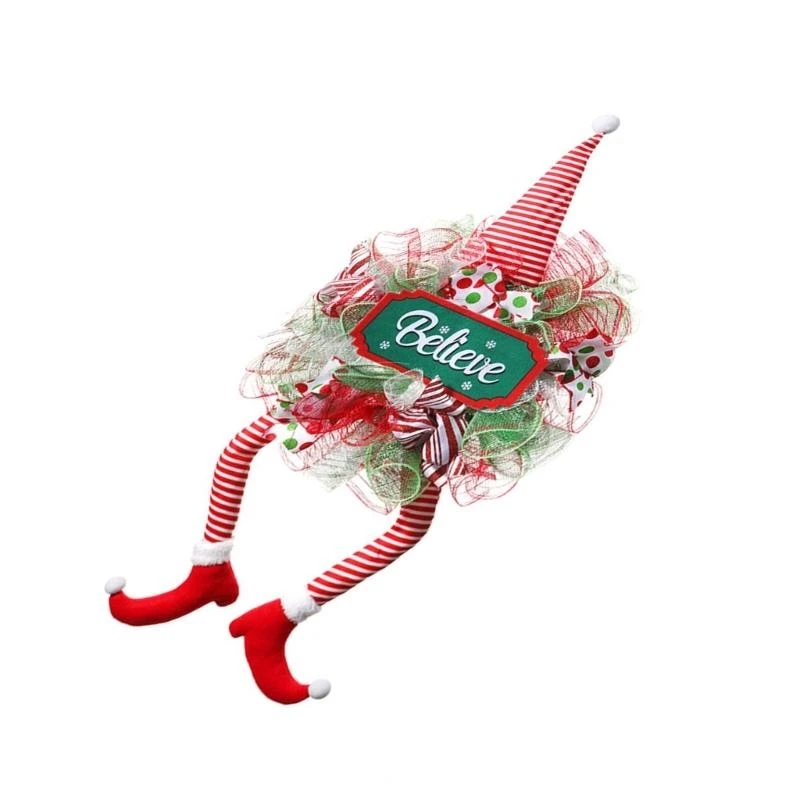 Decorative Christmas Faceless Doll Wreath for Indoor & Outdoor Door Decorations 15UB
Decorative Christmas Faceless Doll Wreath for Indoor & Outdoor Door Decorations 15UB