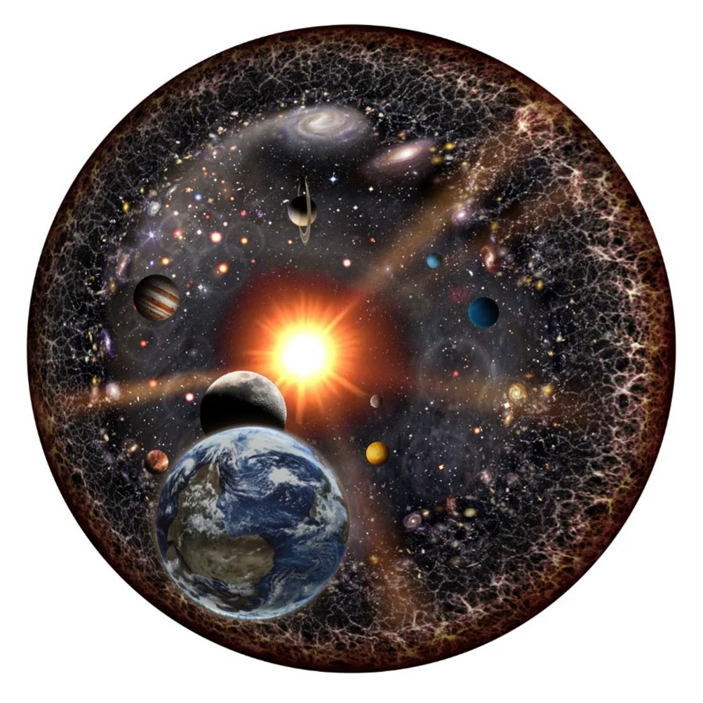 1000 Pcs Round Jigsaw Puzzle Universe Solar System Planet with Sun Earth Kids Adult Game Toy
1000 Pcs Round Jigsaw Puzzle Universe Solar System Planet with Sun Earth Kids Adult Game Toy
