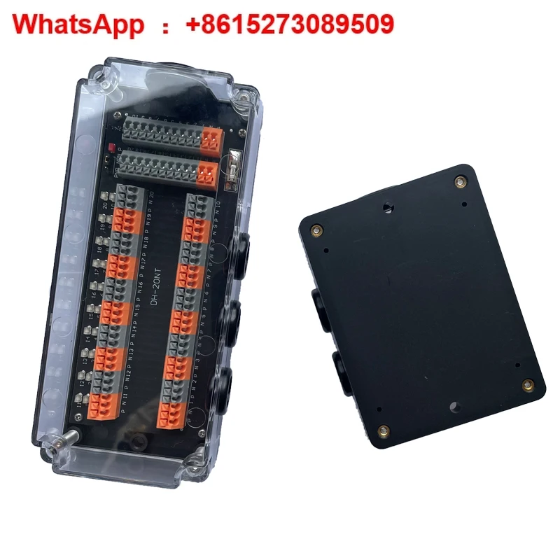 Sensor wiring terminal box splash proof and dustproof 10 position and 20 position spring clip type terminal block
Sensor wiring terminal box splash proof and dustproof 10 position and 20 position spring clip type terminal block