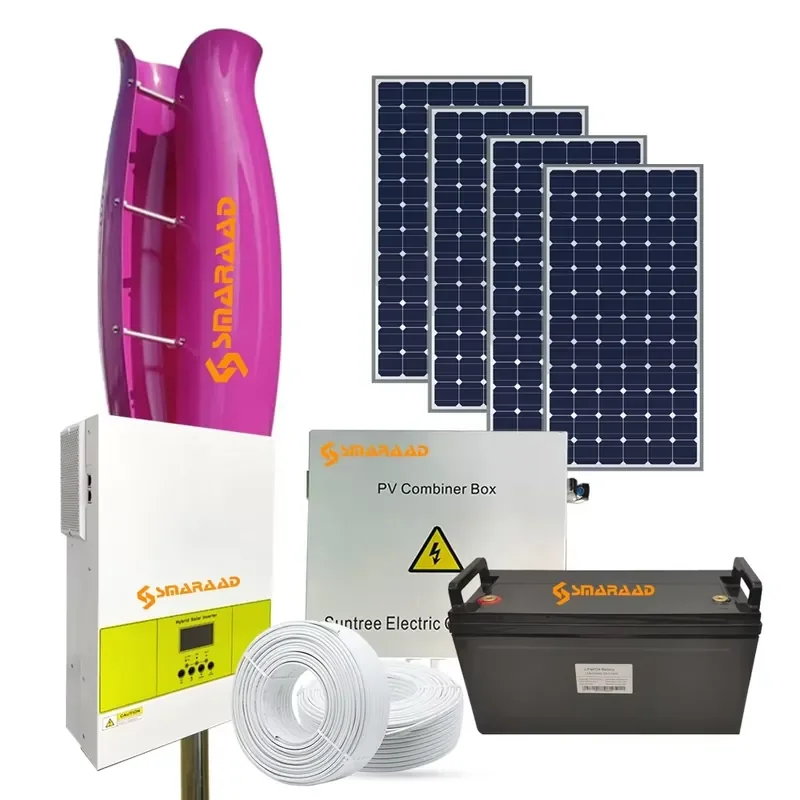 Hybrid 5KW Solar & Wind Power System Home Use Tulip Flower Vertical 300W to 2KW Wind Turbines Generator PV
Hybrid 5KW Solar & Wind Power System Home Use Tulip Flower Vertical 300W to 2KW Wind Turbines Generator PV