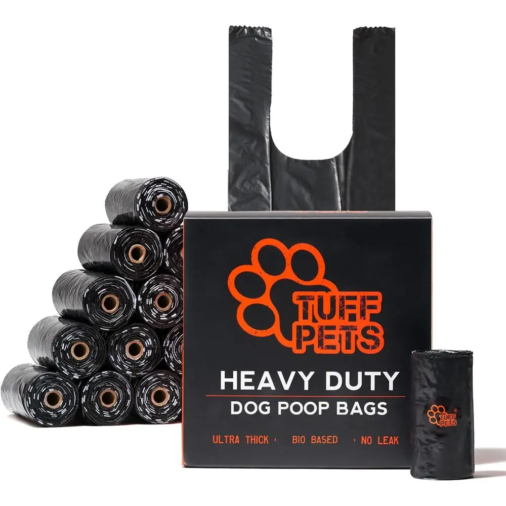 Durable 16-Roll Dog Waste Bags with Handles for Easy Poop Disposal
Durable 16-Roll Dog Waste Bags with Handles for Easy Poop Disposal