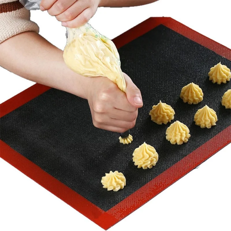 Кухонный дышащий толстый термостойкий антипригарный силиконовый коврик для выпечки, сетчатый коврик для выпечки, коврик для духовки печенья
Кухонный дышащий толстый термостойкий антипригарный силиконовый коврик для выпечки, сетчатый коврик для выпечки, коврик для духовки печенья
