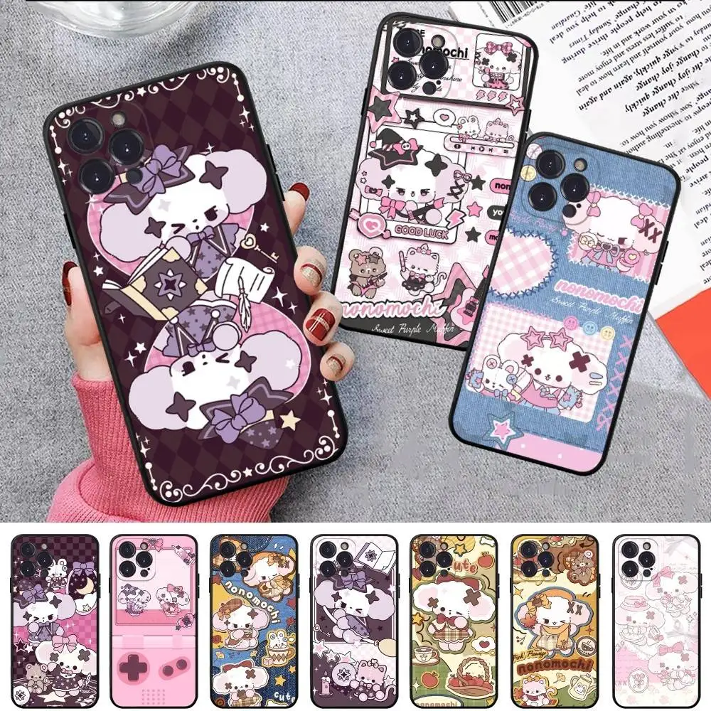 Popular Cute N-Nonomochi Dog LOGO For IPhone 17 16 15 14 13 12 11 Pro Max 13 17Air Shockproof Soft Phone Cases Coque
Popular Cute N-Nonomochi Dog LOGO For IPhone 17 16 15 14 13 12 11 Pro Max 13 17Air Shockproof Soft Phone Cases Coque