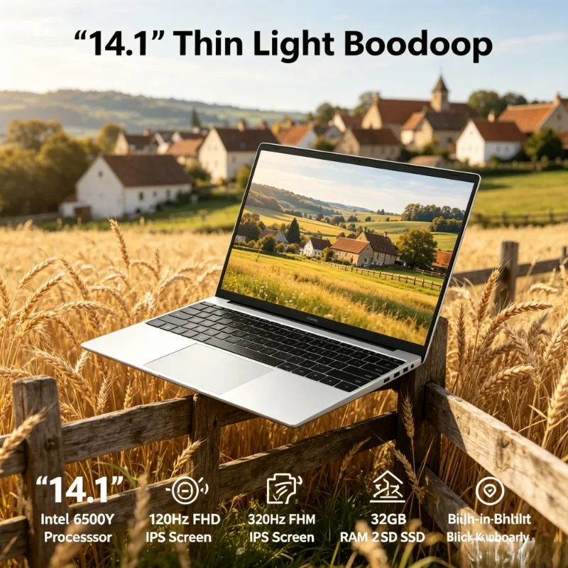 120Hz HD IPS Display 14.1 Inch Slim Laptop Intel 6500Y 32GB Large RAM 2TB SSD Integrated Backlit Keyboard
120Hz HD IPS Display 14.1 Inch Slim Laptop Intel 6500Y 32GB Large RAM 2TB SSD Integrated Backlit Keyboard