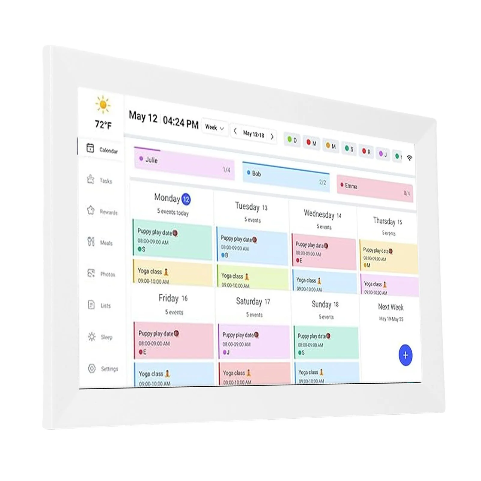 15,6-дюймовый настенный планер, цифровой календарь, доска для планирования дел, Wi-Fi, сенсорный экран, интерактивный дисплей, настенное/настольное крепление, управление через приложение, 32 ГБ
15,6-дюймовый настенный планер, цифровой календарь, доска для планирования дел, Wi-Fi, сенсорный экран, интерактивный дисплей, настенное/настольное крепление, управление через приложение, 32 ГБ