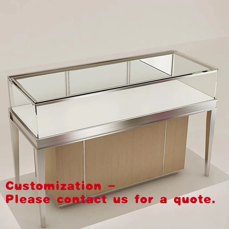 custom.LED Lighted Metal & Glass Jewelry Display Cabinet Vitrine with Display Stand Waterproof & Rust Proof
custom.LED Lighted Metal & Glass Jewelry Display Cabinet Vitrine with Display Stand Waterproof & Rust Proof