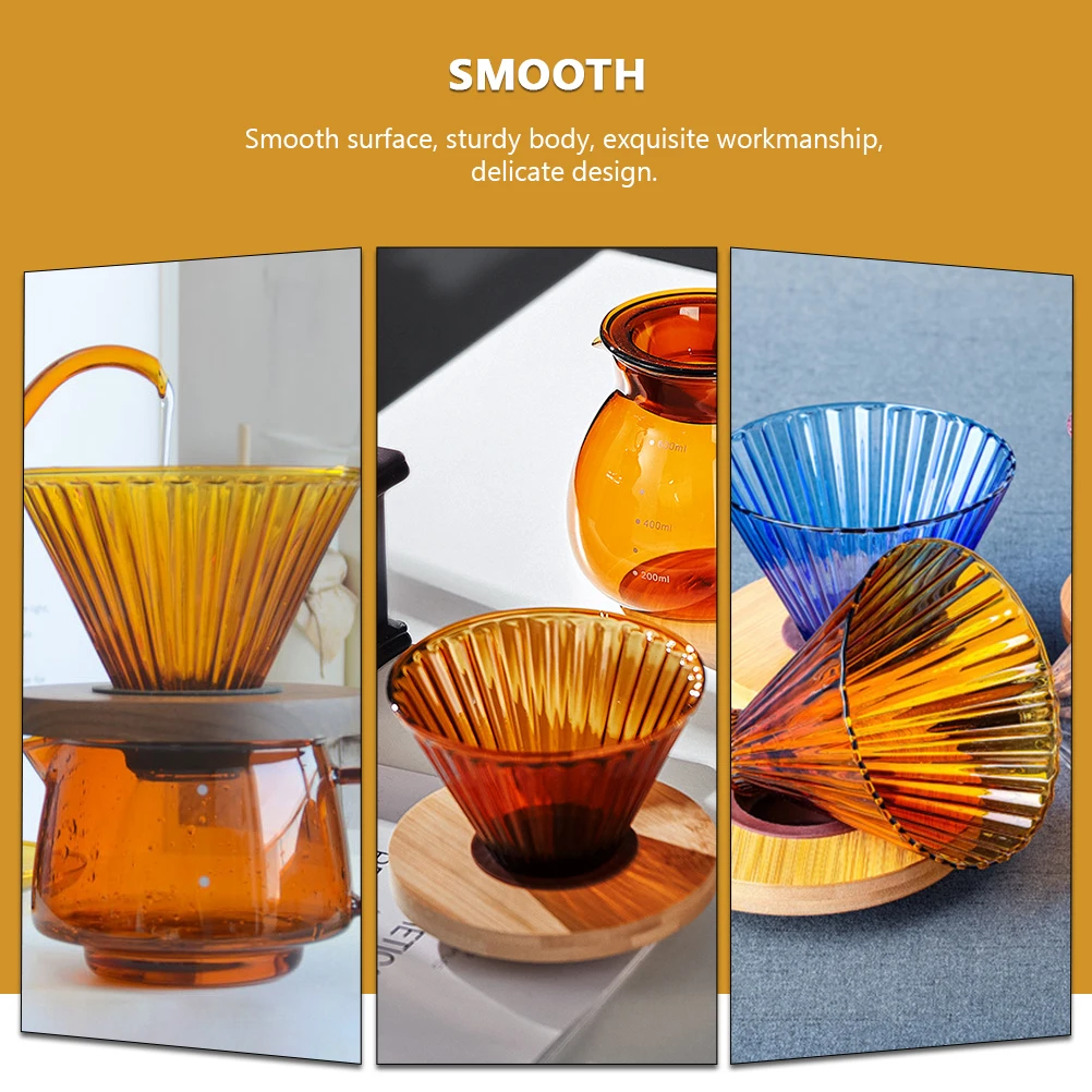 Coffee Funnel Pot Replacement Filter Wooden Delicate Camping Maker Household Dripper Reusable Easy Clean Glass
Coffee Funnel Pot Replacement Filter Wooden Delicate Camping Maker Household Dripper Reusable Easy Clean Glass