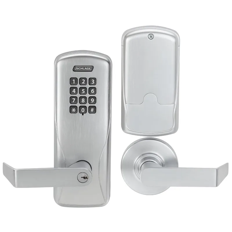 Schlage CO Series Class 100 Offline Electronic Lock, Cylindrical Chassis, Classroom/Storeroom Functi
Schlage CO Series Class 100 Offline Electronic Lock, Cylindrical Chassis, Classroom/Storeroom Functi
