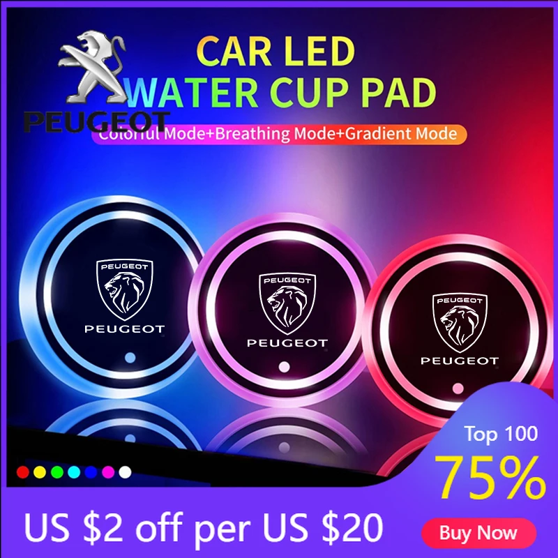 Новинка 2026: Светящийся держатель для стакана в автомобиль с 7-цветной LED-подсветкой и USB-зарядкой для Peugeot 206, 207, 307
Новинка 2026: Светящийся держатель для стакана в автомобиль с 7-цветной LED-подсветкой и USB-зарядкой для Peugeot 206, 207, 307