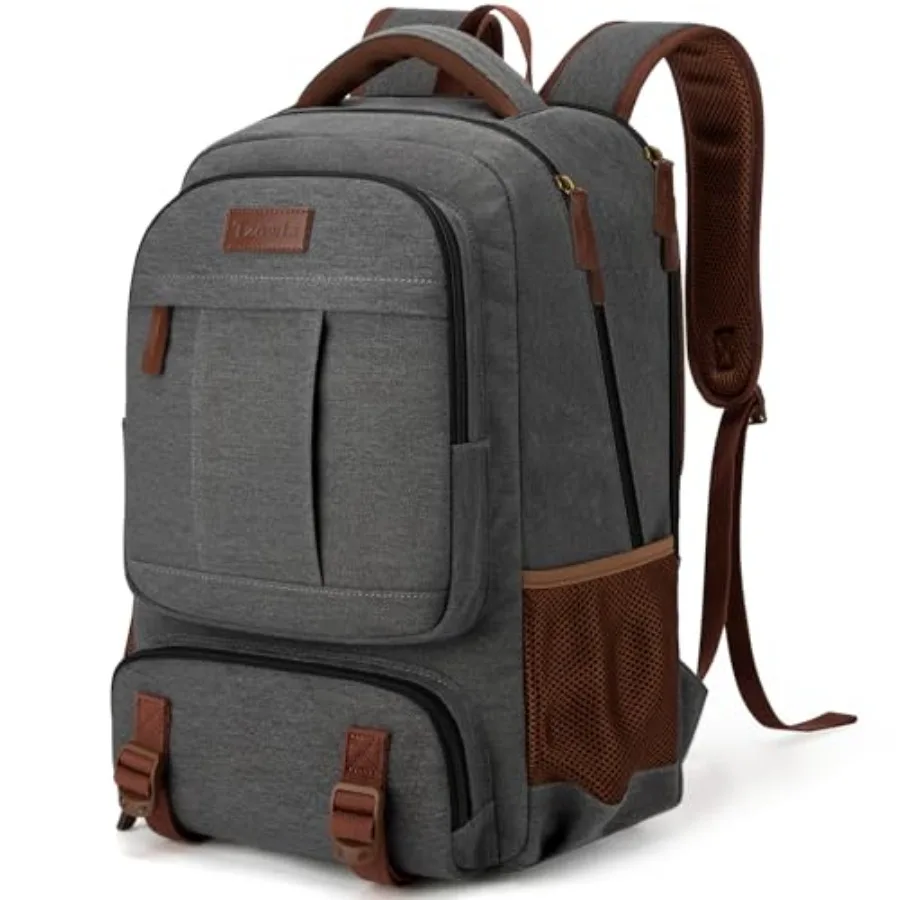 Canvas Laptop Backpack, Bag for Men Women, Travel Work Rucksack Fits 15.6 Inch Laptop, Large Capacity Bookbag
Canvas Laptop Backpack, Bag for Men Women, Travel Work Rucksack Fits 15.6 Inch Laptop, Large Capacity Bookbag