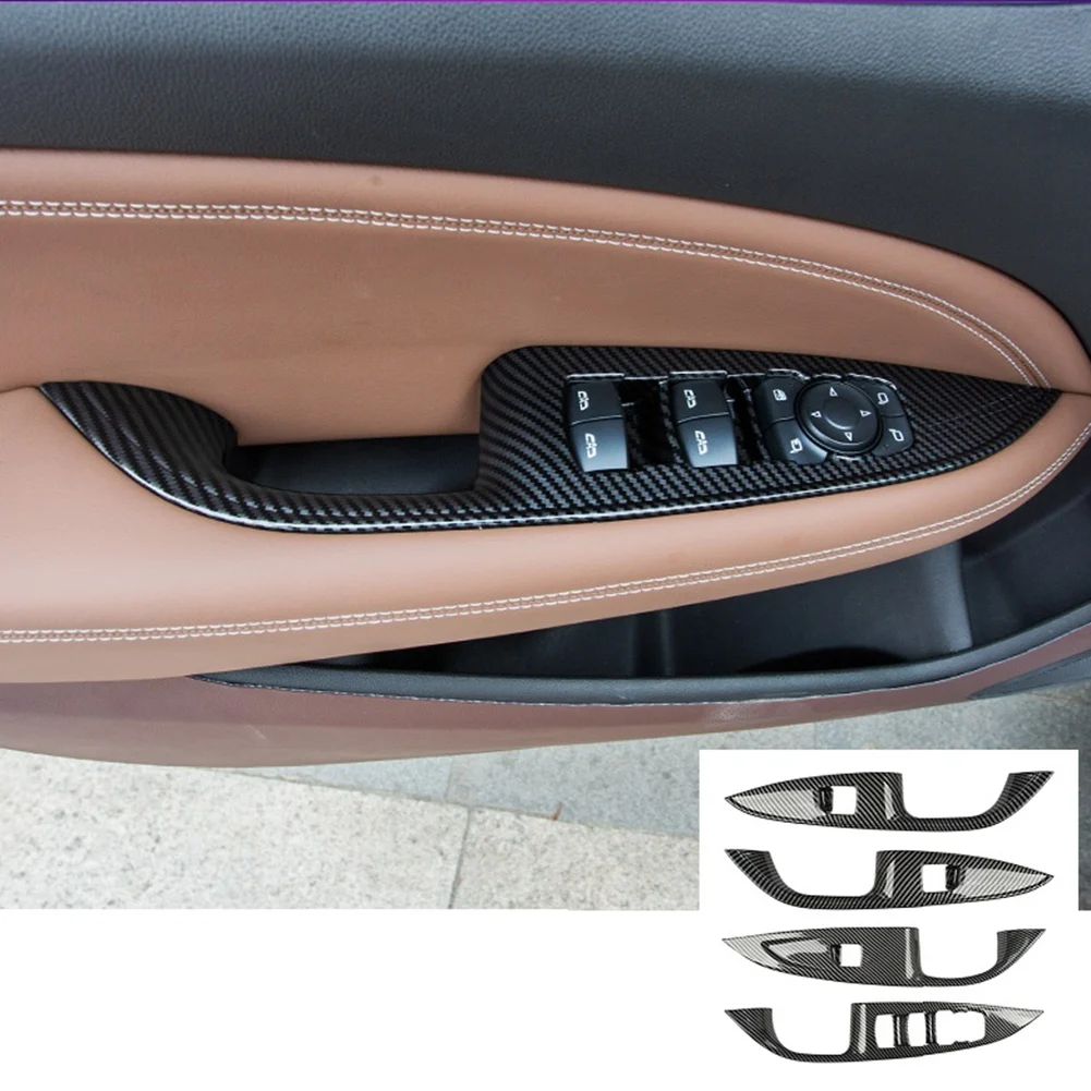 For Buick Regal 2017 2018 2019 Carbon Fiber Car Window Glass Lift Switch Panel Button Cover Trim Frame Accessories-A99D
For Buick Regal 2017 2018 2019 Carbon Fiber Car Window Glass Lift Switch Panel Button Cover Trim Frame Accessories-A99D