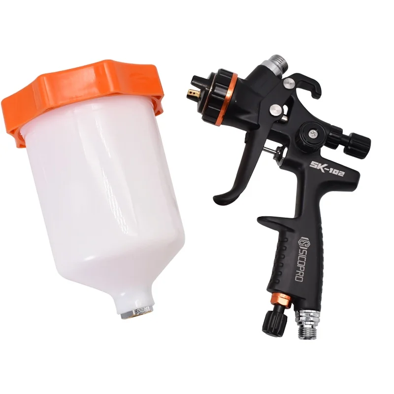 New sk-102 gravity feeding spray gun 1.3mm nozzle high atomization spray machine furniture DIY spray paint set
New sk-102 gravity feeding spray gun 1.3mm nozzle high atomization spray machine furniture DIY spray paint set