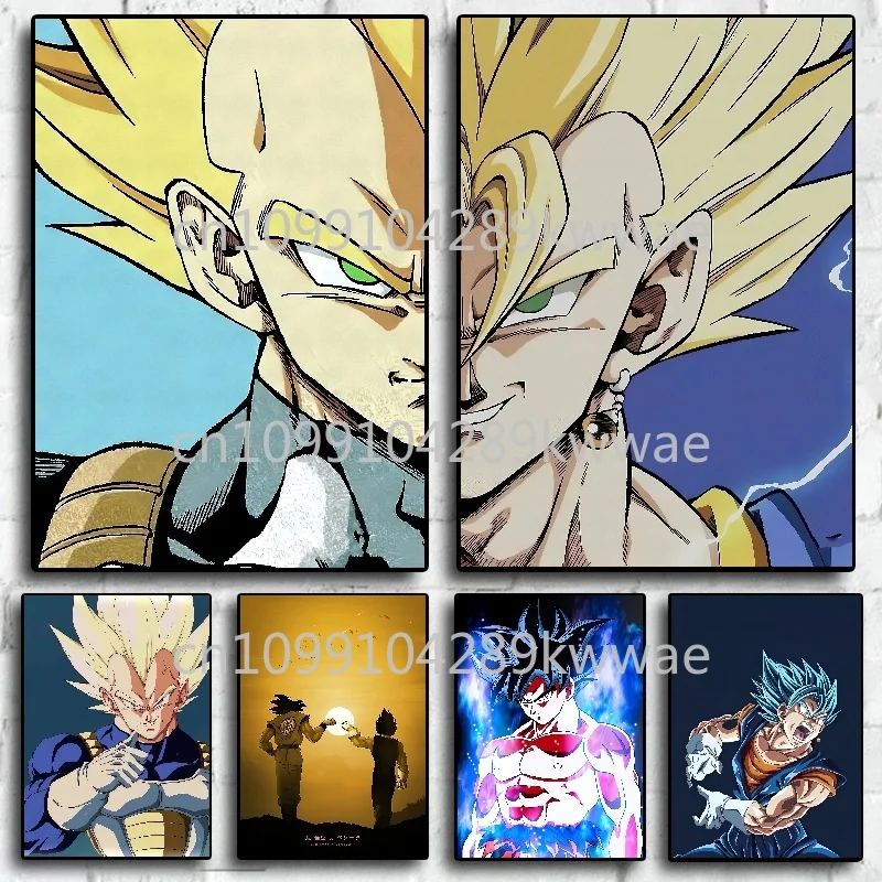 Japanese Classic Anime Dragon Ball Poster Goku Vegeta High Definition Printing Canvas Painting Retro Home Decoration Painting
Japanese Classic Anime Dragon Ball Poster Goku Vegeta High Definition Printing Canvas Painting Retro Home Decoration Painting