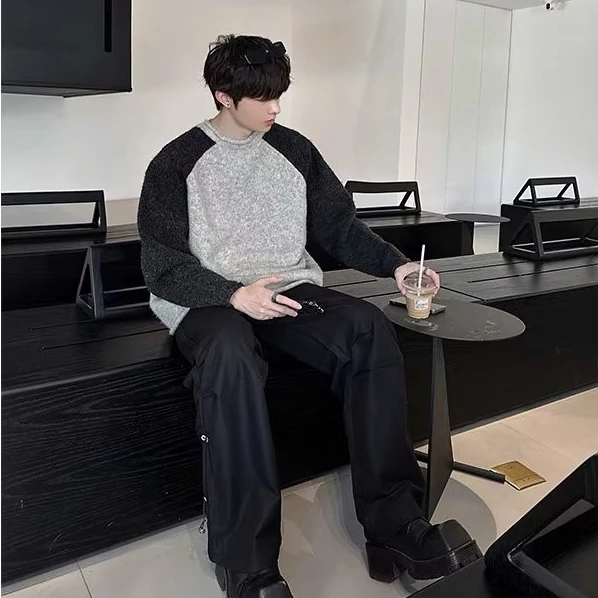 Мужской трикотажный свитер свободного кроя, повседневный, больших размеров, 300 Pou, простой дизайн, осенне-зимний, из полиэфирного волокна, с длинными рукавами
Мужской трикотажный свитер свободного кроя, повседневный, больших размеров, 300 Pou, простой дизайн, осенне-зимний, из полиэфирного волокна, с длинными рукавами