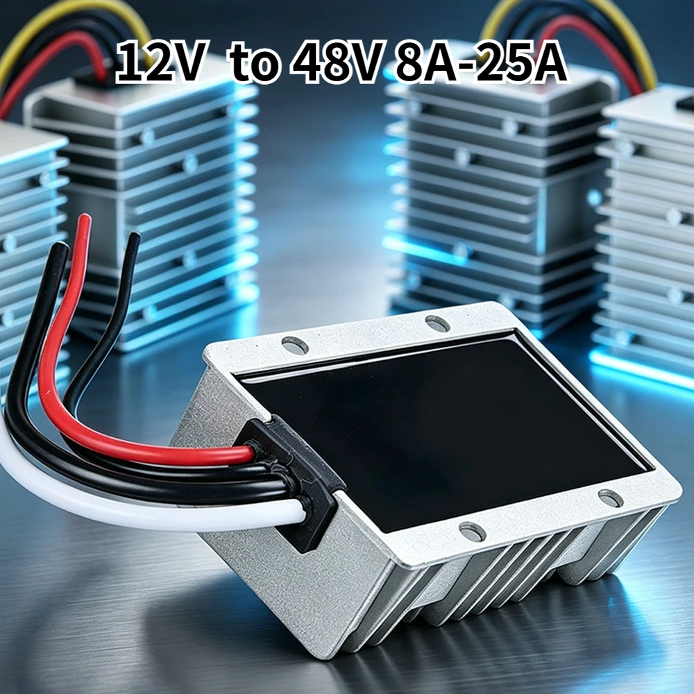 DC 12V Step up to 48V 8A-25A Converter Voltage Converter 48Volt Regulator Waterproof DC/DC Boost Transformer Power Supply
DC 12V Step up to 48V 8A-25A Converter Voltage Converter 48Volt Regulator Waterproof DC/DC Boost Transformer Power Supply