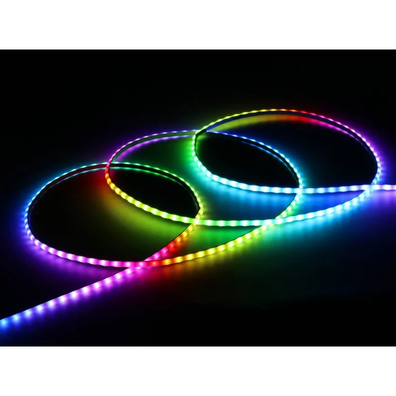 RGB Colorful COB LED Strip,WS2812B Control Chips,Cuttable And Programmable,Low Power Consumption,Options For 1m Or 5m LED Strip
RGB Colorful COB LED Strip,WS2812B Control Chips,Cuttable And Programmable,Low Power Consumption,Options For 1m Or 5m LED Strip