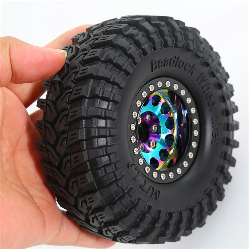4PCS 1.9 Metal Beadlock Tires Claw Mud Terrain Wheel Tires For FCX10 Axial SCX10 Pro SCX10 UTB18 TRX4
4PCS 1.9 Metal Beadlock Tires Claw Mud Terrain Wheel Tires For FCX10 Axial SCX10 Pro SCX10 UTB18 TRX4