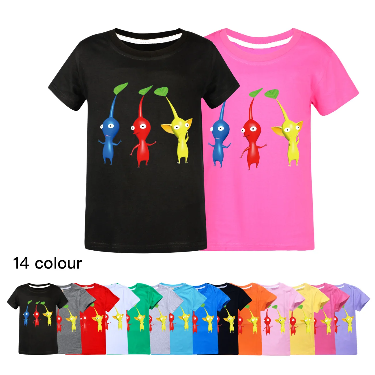 New Video Game Pikmin T Shirt Kids Summer Clothes Baby Girls Cartoon TShirt Children Casual Clothing Boys Short Sleeve Tops
New Video Game Pikmin T Shirt Kids Summer Clothes Baby Girls Cartoon TShirt Children Casual Clothing Boys Short Sleeve Tops