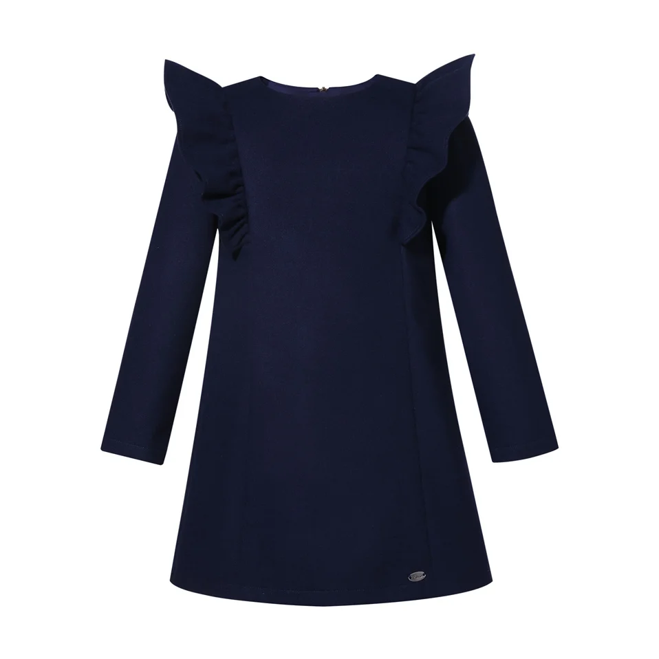 Pettigirl Navy Blue Elegant Autumn Winter Children Kids Girls Ruffled Fly Sleeves Dresses Holiday Outfits Size 2345681012Years
Pettigirl Navy Blue Elegant Autumn Winter Children Kids Girls Ruffled Fly Sleeves Dresses Holiday Outfits Size 2345681012Years