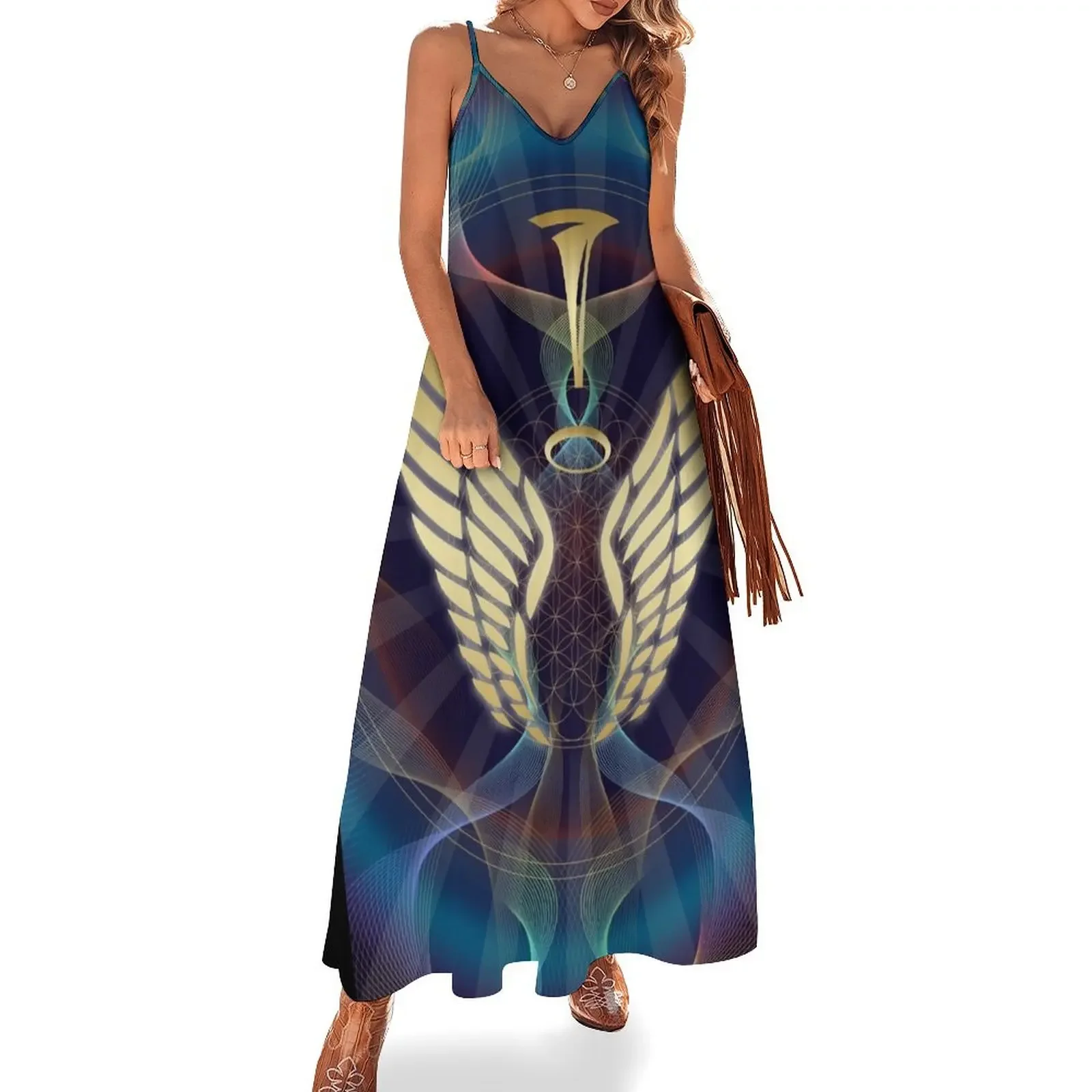 Angelic Flower of Life - Sacred Geometry Sleeveless Dress women clothing 2025 new arrivals african dresses for woman
Angelic Flower of Life - Sacred Geometry Sleeveless Dress women clothing 2025 new arrivals african dresses for woman