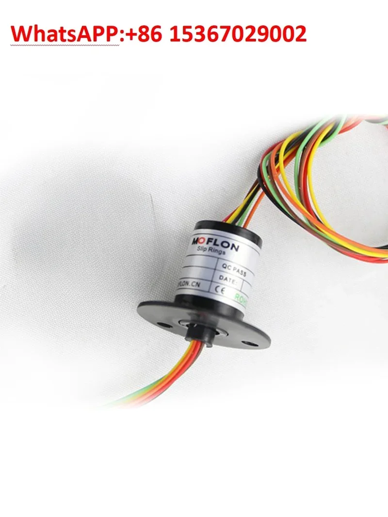 Moflon conductive slip ring, outer diameter 12.5mm, length 18.2mm 6 ways, slip ring collector ring
Moflon conductive slip ring, outer diameter 12.5mm, length 18.2mm 6 ways, slip ring collector ring